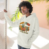 Lift Hard Look Mad Adorable Fleece Hoodie, Cozy Sweatshirt, Relaxed Apparel, Gift for Friends, Casual Wear, Chill Hoodie