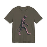 Pink Panthera Walk – Bold Leopard-Inspired T-Shirt, Fierce Urban Jungle Graphic Tee, Bold Animal Print Shirt