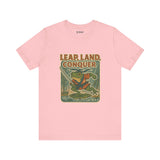 Leap, Land, Conquer – Japanese Ukiyo-e Warrior Frog T-Shirt, Funny Graphic Art Tee