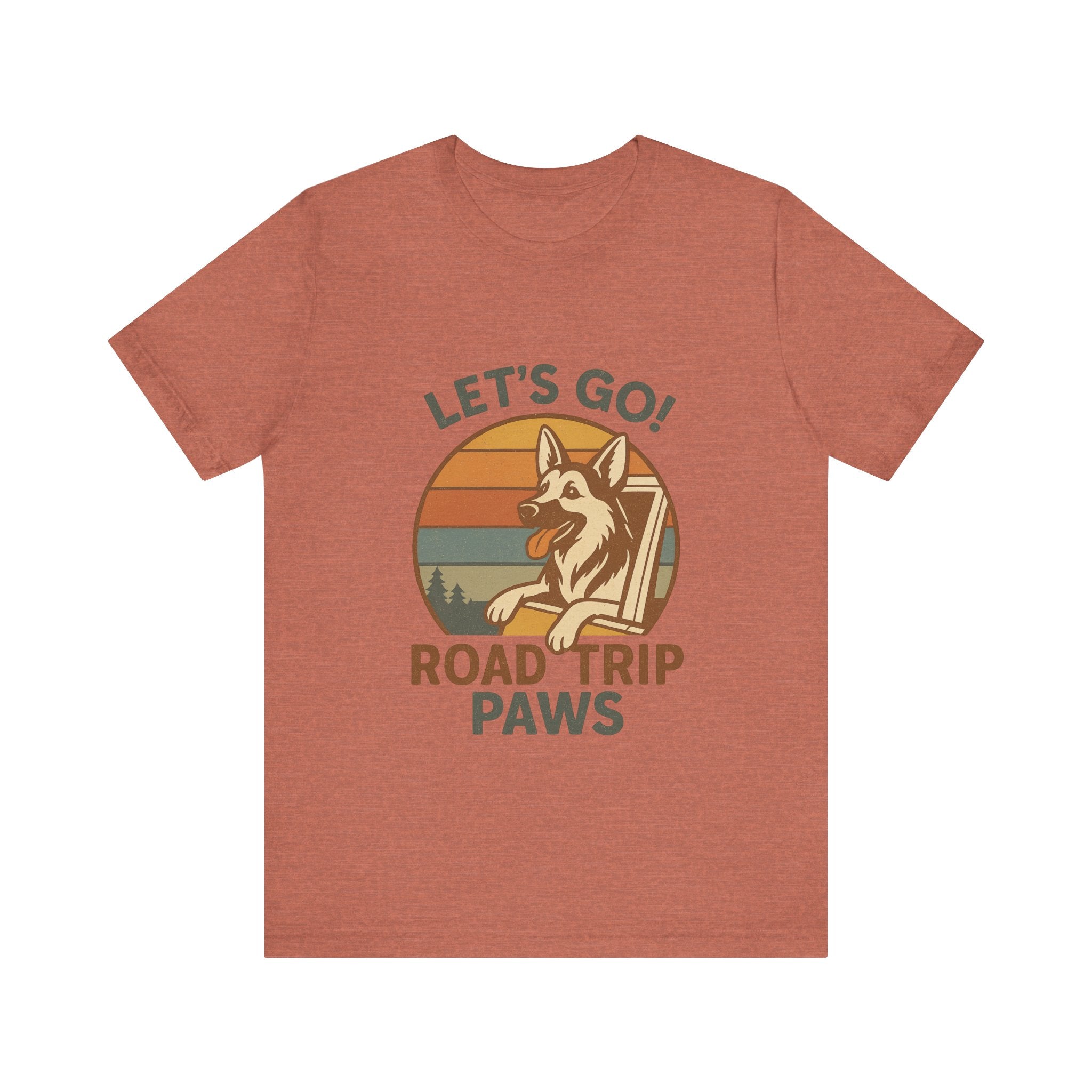 Adventure Dog Road Trip Tee, Unisex Graphic Shirt, Pawsome Travel Shirt, Pet Lover Gift, Outdoor Adventure Apparel