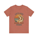 Adventure Dog Road Trip Tee, Unisex Graphic Shirt, Pawsome Travel Shirt, Pet Lover Gift, Outdoor Adventure Apparel