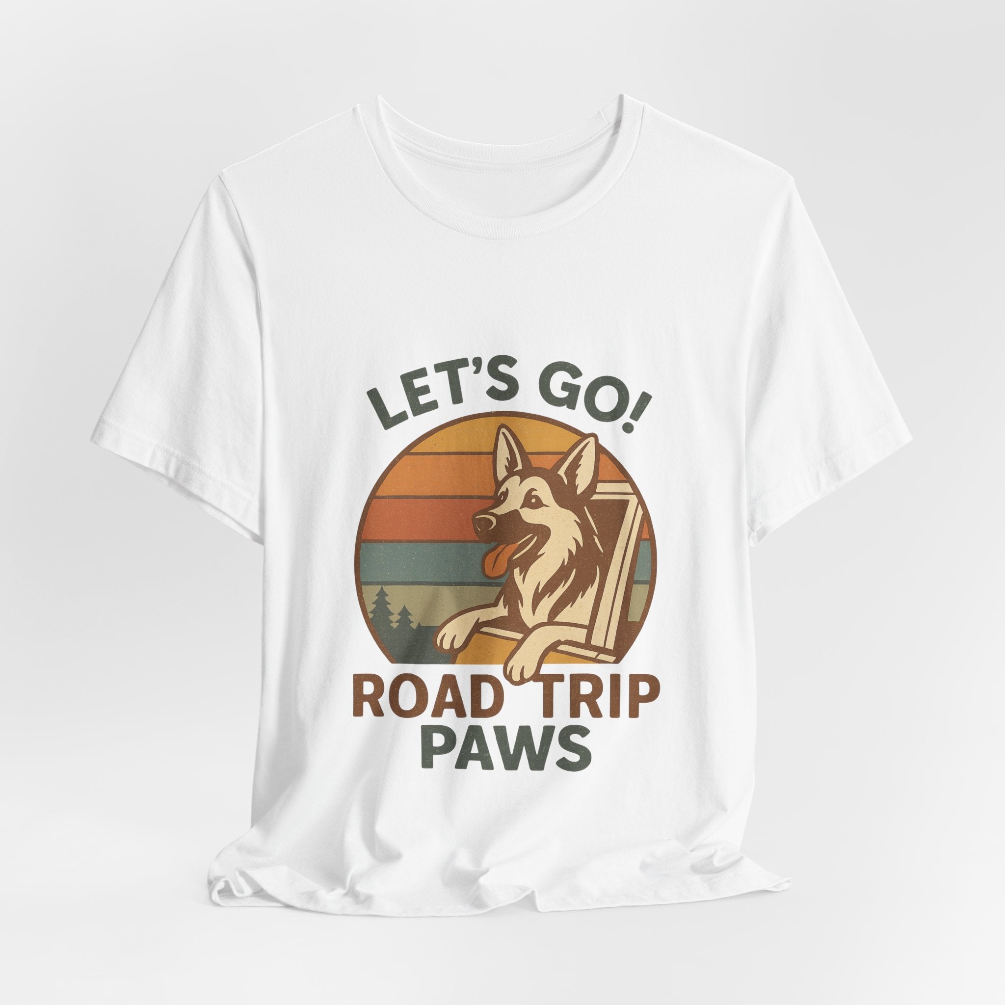 Adventure Dog Road Trip Tee, Unisex Graphic Shirt, Pawsome Travel Shirt, Pet Lover Gift, Outdoor Adventure Apparel