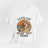 Adventure Dog Road Trip Tee, Unisex Graphic Shirt, Pawsome Travel Shirt, Pet Lover Gift, Outdoor Adventure Apparel