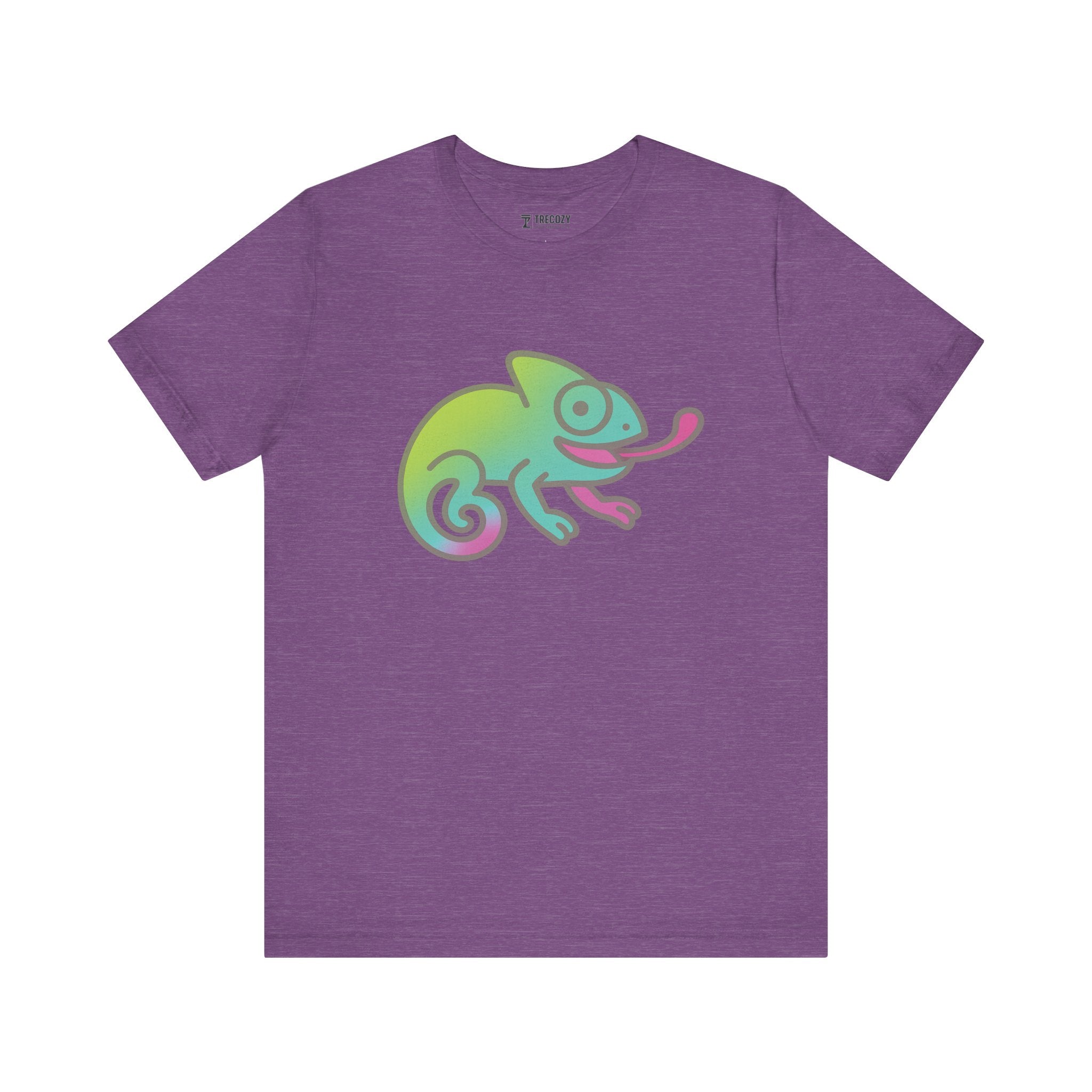Chameleon Tee, Cozy Shirt, Gift for Pet Owners, Trending Cute Animal Top, Cute Reptile  Tshirt
