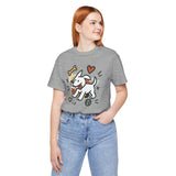 Dog Tee - Playful Unisex Jersey Short Sleeve Tee, dog lover tshirt