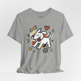 Dog Tee - Playful Unisex Jersey Short Sleeve Tee, dog lover tshirt
