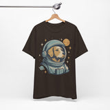 Astronaut Dog Unisex Tee | Cute Pet Lover Shirt, Dog Lover Gift, Space Themed Tee, Fun Casual Wear, Everyday Style