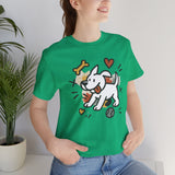 Dog Tee - Playful Unisex Jersey Short Sleeve Tee, dog lover tshirt