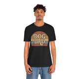 Dog Dad Retro Tee | Unisex Short Sleeve T-Shirt, Gift for Dog Lovers, Pet Dad Shirt, Casual Wear, Birthday Gift