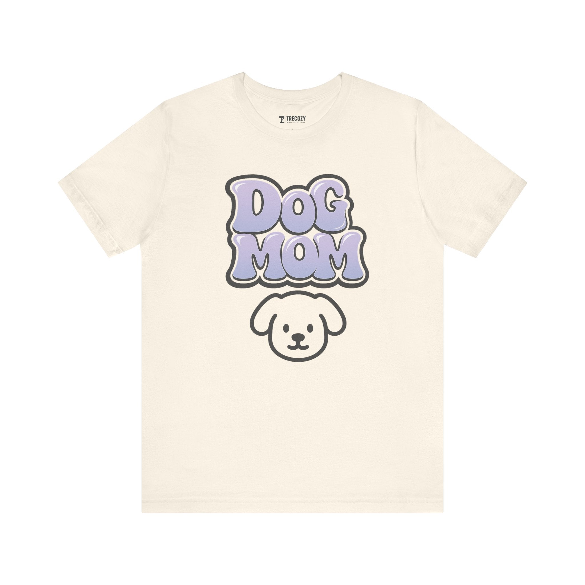 Dog Mom Short Sleeve Tee, Pet Lover Shirt, Dog Owner Gift, Animal Mom T-Shirt, Casual Pet Apparel