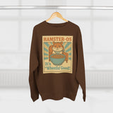 Cute Vintage Hamster Cereal Sweatshirt, Whimsical Crewneck, Unisex Gift, Cute Fall Fashion, Fun Graphic Pullover, Perfect for Animal Lovers