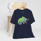 Chameleon Tee, Cozy Shirt, Gift for Pet Owners, Trending Cute Animal Top, Cute Reptile  Tshirt