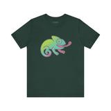 Chameleon Tee, Cozy Shirt, Gift for Pet Owners, Trending Cute Animal Top, Cute Reptile  Tshirt