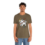 Dog Tee - Playful Unisex Jersey Short Sleeve Tee, dog lover tshirt