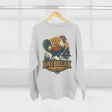 Daybreak Unisex Crewneck Sweatshirt | Cozy Fall Fashion, Gift for Nature Lovers, Perfect for Outdoors & Running, Seasonal Apparel