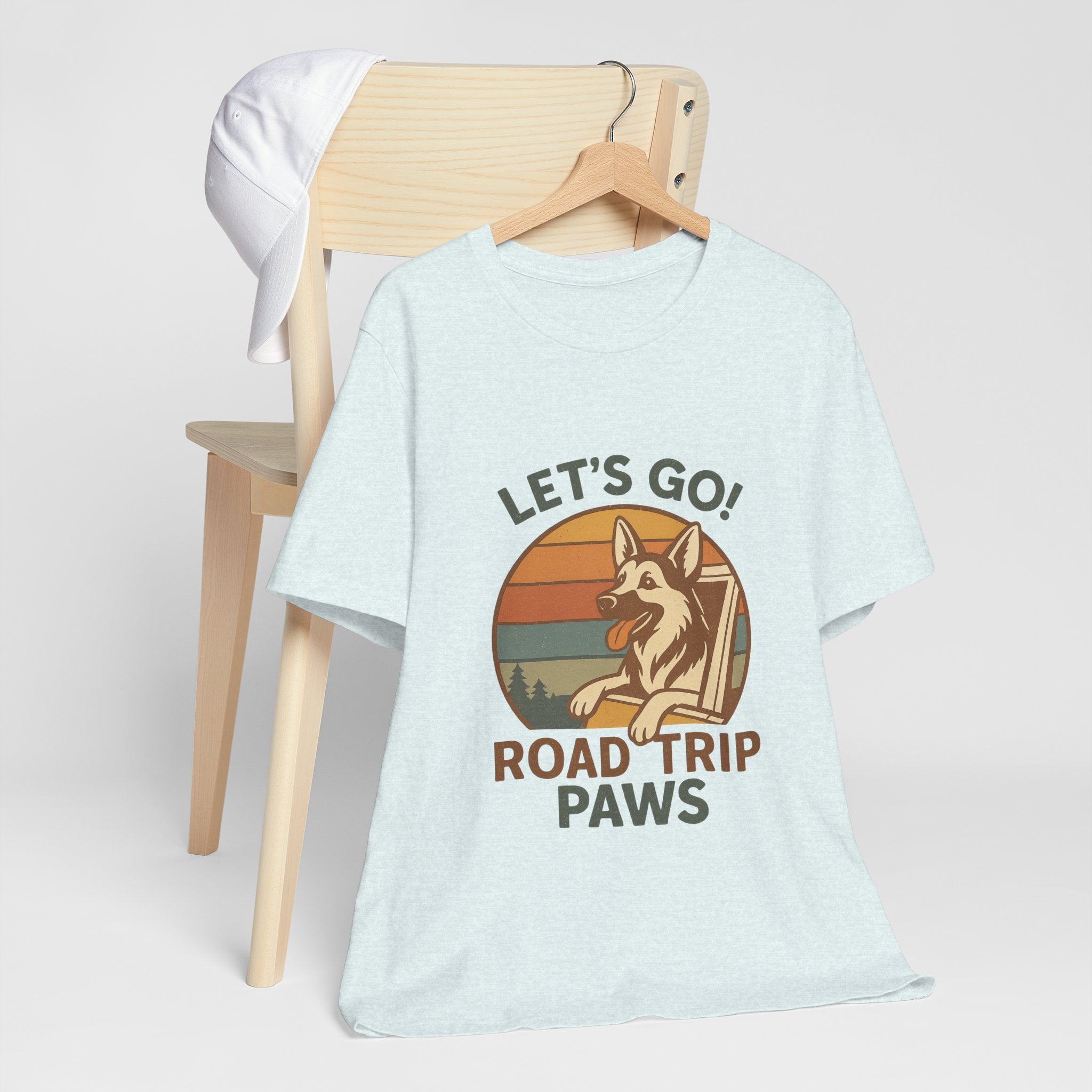 Adventure Dog Road Trip Tee, Unisex Graphic Shirt, Pawsome Travel Shirt, Pet Lover Gift, Outdoor Adventure Apparel