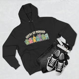 Let's get pickled Adorable Fleece Hoodie, Cozy Sweatshirt, Relaxed Apparel, Gift for Friends, Casual Wear, Summer Vibes, Chill Hoodie