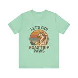 Adventure Dog Road Trip Tee, Unisex Graphic Shirt, Pawsome Travel Shirt, Pet Lover Gift, Outdoor Adventure Apparel