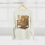 Cozy Sleepy Cat Sweatshirt, Perfect Gift for Cat Lovers, Casual Wear, Animal Lovers, Fall Fashion, Unisex Crewneck