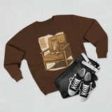 Cozy Sleepy Cat Sweatshirt, Perfect Gift for Cat Lovers, Casual Wear, Animal Lovers, Fall Fashion, Unisex Crewneck