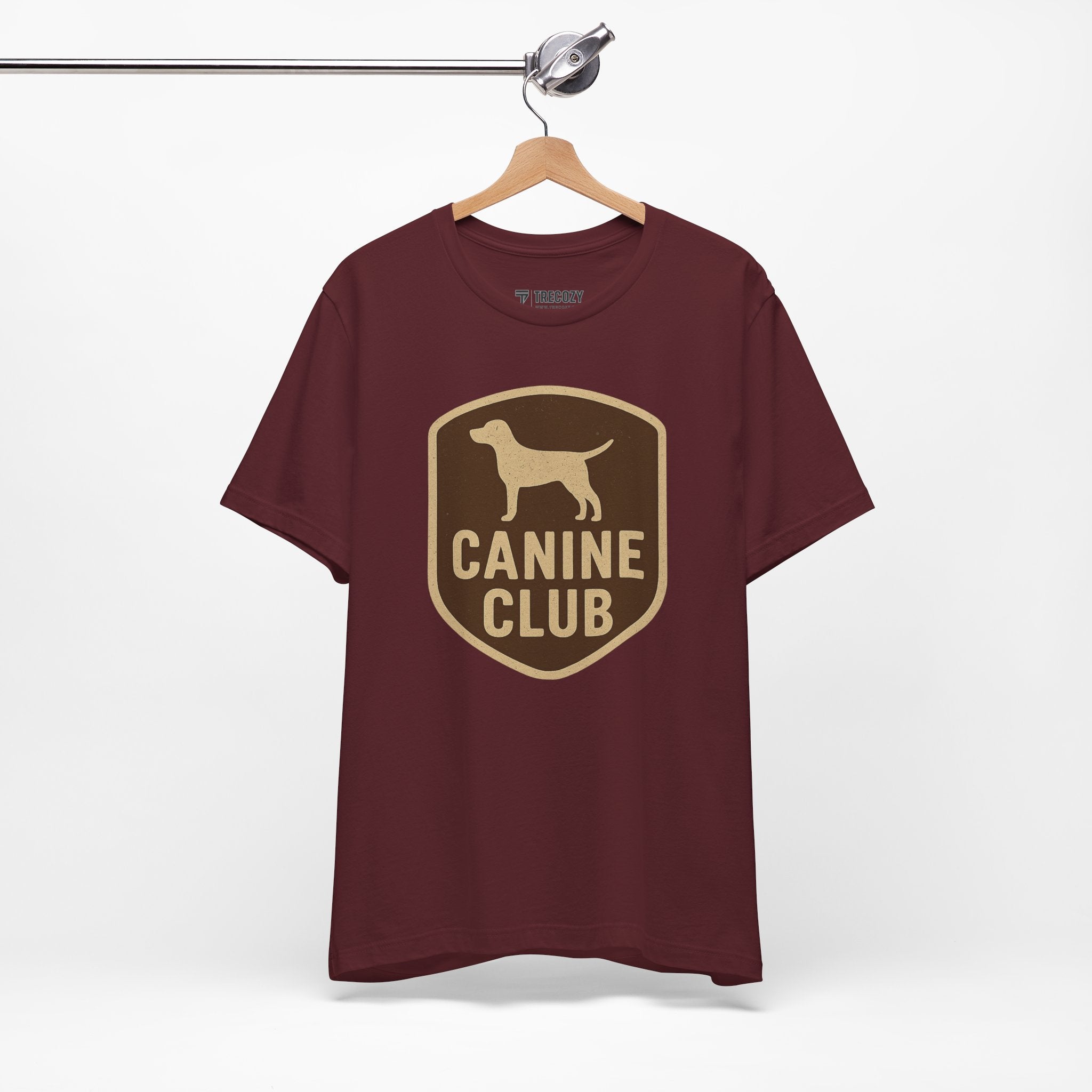 Canine Club Unisex Tee, Dog Lover Shirt, Birthday Gift, Pet Parent Apparel, Casual Wear, Animal Rescue Fundraiser