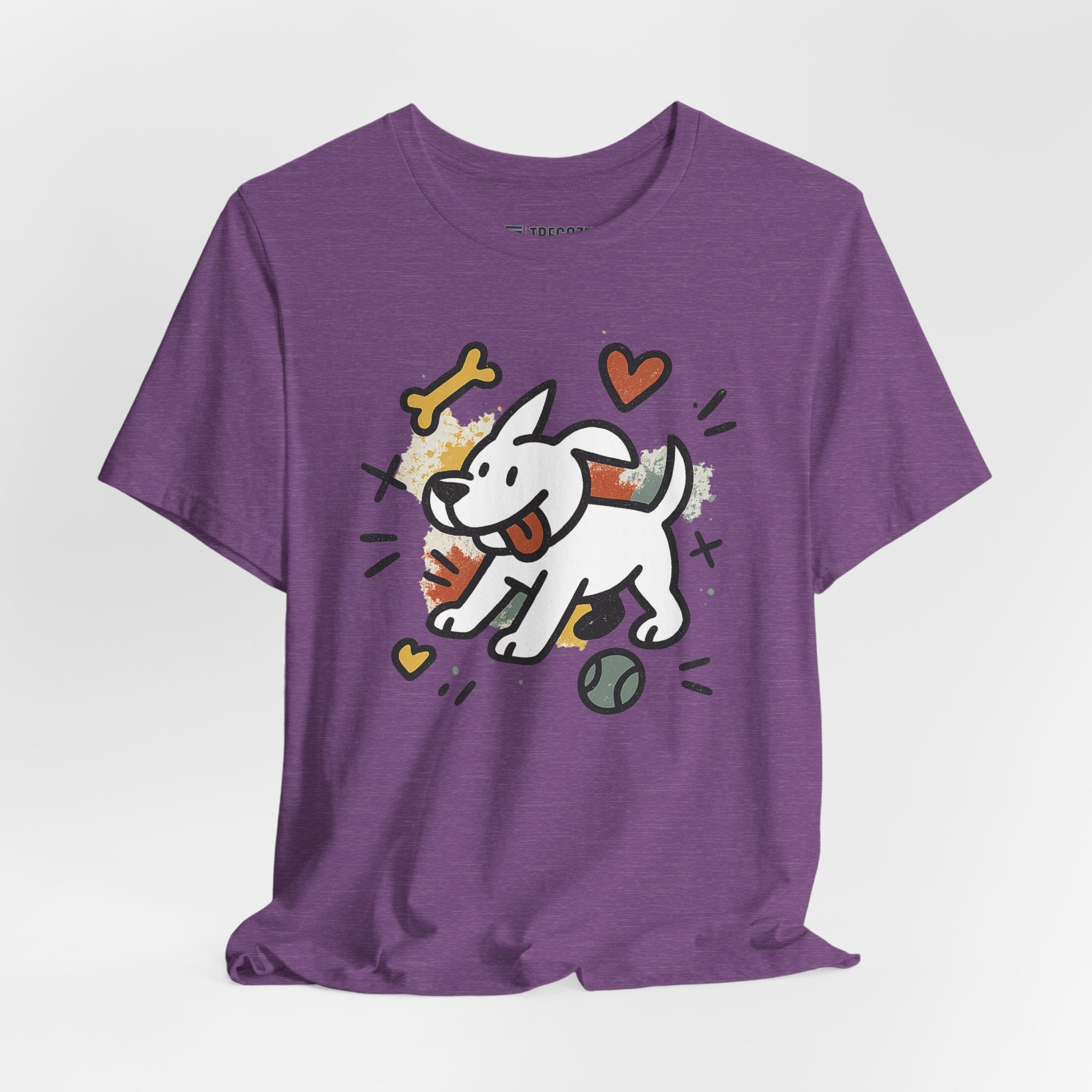 Dog Tee - Playful Unisex Jersey Short Sleeve Tee, dog lover tshirt