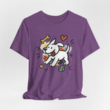 Dog Tee - Playful Unisex Jersey Short Sleeve Tee, dog lover tshirt