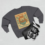 Cute Vintage Hamster Cereal Sweatshirt, Whimsical Crewneck, Unisex Gift, Cute Fall Fashion, Fun Graphic Pullover, Perfect for Animal Lovers