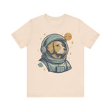 Astronaut Dog Unisex Tee | Cute Pet Lover Shirt, Dog Lover Gift, Space Themed Tee, Fun Casual Wear, Everyday Style