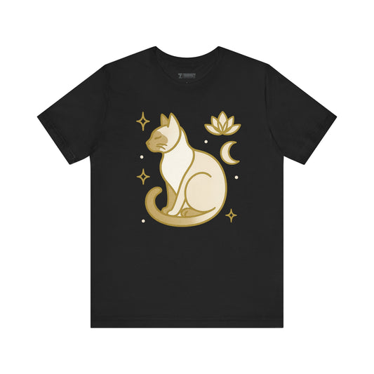 Siamese Cat Tee, Cozy Cat Lover Shirt, Gift for Pet Owners, Trending Cute Animal Top, Cute Cat Tee