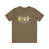 Adorables & Sports Goofs – Cute Animal Sports Cartoon T-Shirt, Fun Playful Graphic Tee