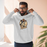City Rodeo Fleece Hoodie, Cozy Sweatshirt, Relaxed Apparel, Gift for Friends, Casual Wear, Summer Vibes, Chill Hoodie