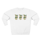 Playful Rabbit Sweatshirt - Cute Unisex Crewneck, Spring Apparel, Easter Gift, Cozy Wear, Animal Lover's Fashion