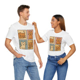 Playful Tee, Cozy Cat Lover Shirt, Gift for Pet Owners, Trending Cute Animal Top, Cute Cat Tee