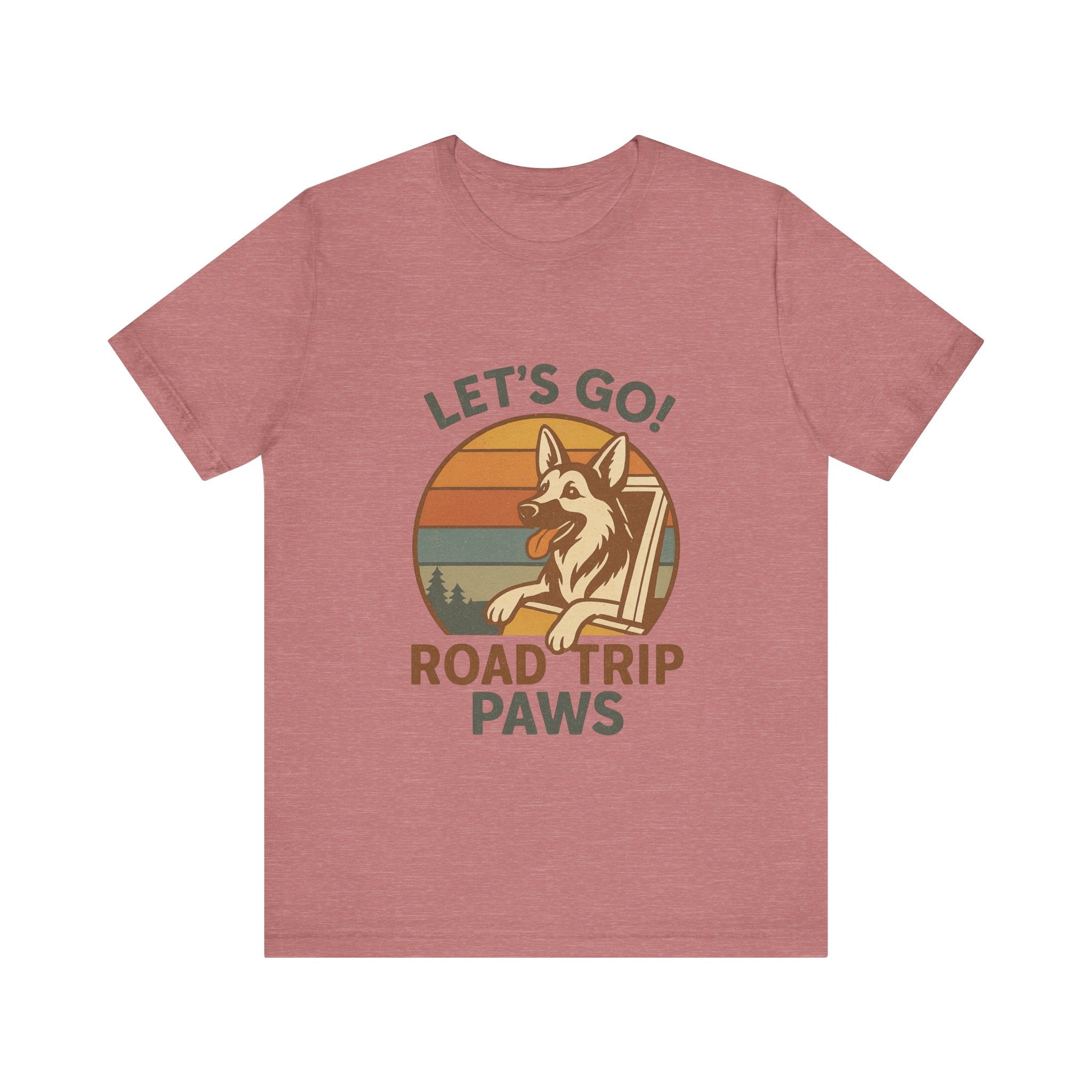 Adventure Dog Road Trip Tee, Unisex Graphic Shirt, Pawsome Travel Shirt, Pet Lover Gift, Outdoor Adventure Apparel
