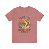 Adventure Dog Road Trip Tee, Unisex Graphic Shirt, Pawsome Travel Shirt, Pet Lover Gift, Outdoor Adventure Apparel