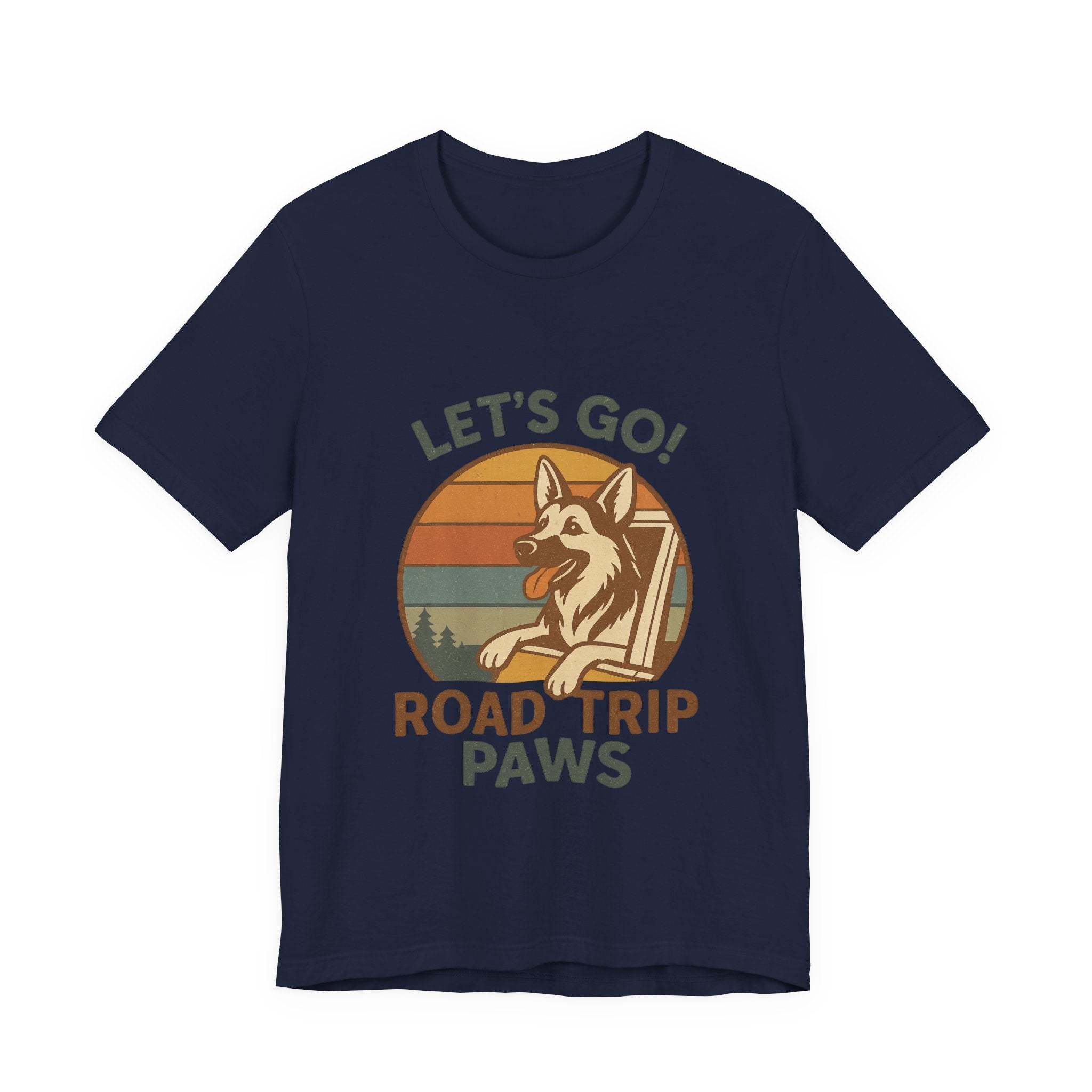 Adventure Dog Road Trip Tee, Unisex Graphic Shirt, Pawsome Travel Shirt, Pet Lover Gift, Outdoor Adventure Apparel