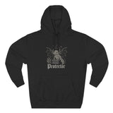 Axolotl Fleece Hoodie - Unleash Happiness, Pet Parent Gift, Cozy Dog Sweatshirt, Animal Lover Wardrobe, Comfortable Hooded Sweatshirt
