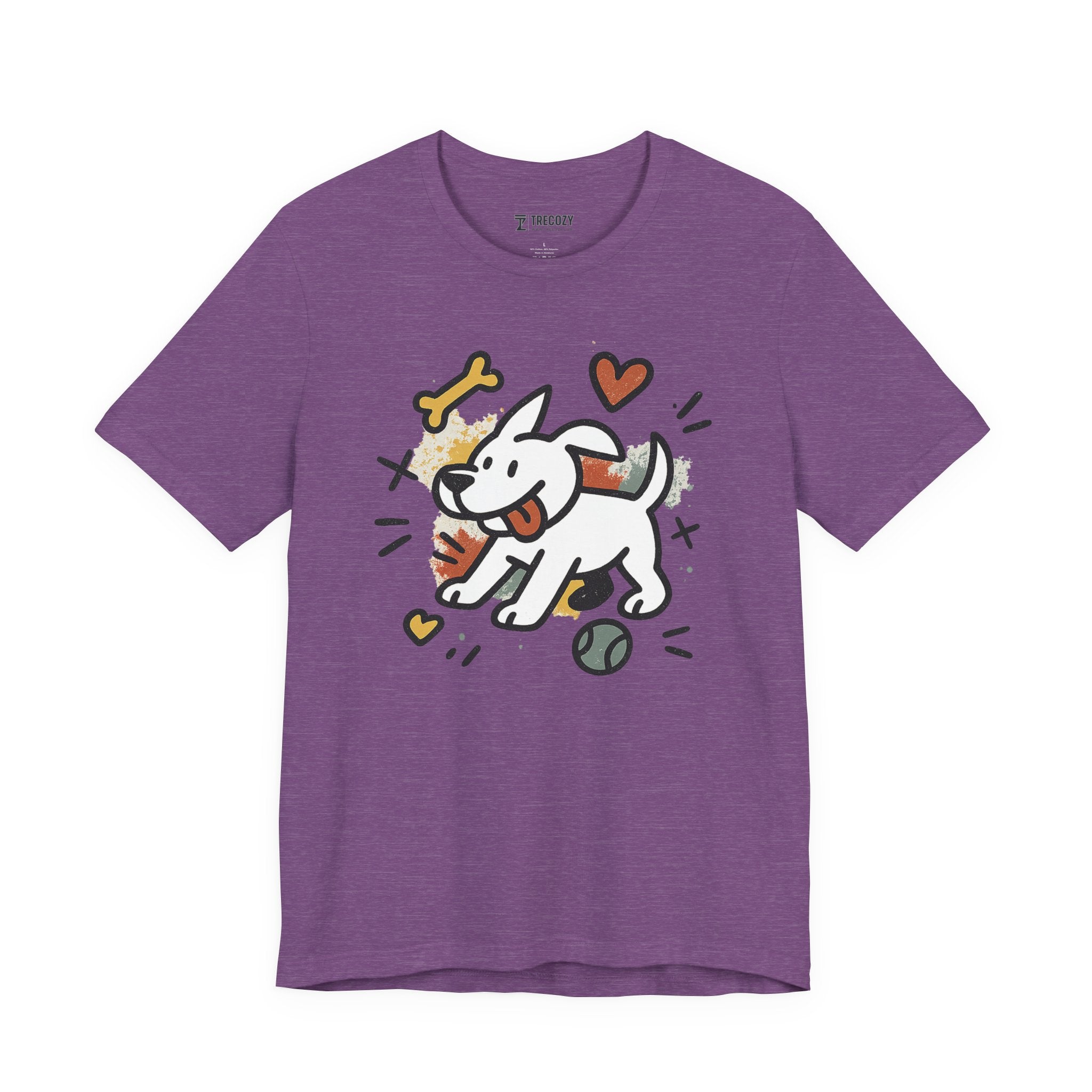 Dog Tee - Playful Unisex Jersey Short Sleeve Tee, dog lover tshirt