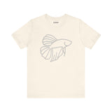 Beautiful Fish Tee, Cozy TShirt, Gift for Pet Owners, Trending Cute Animal Top, Cute Fish Tshirt