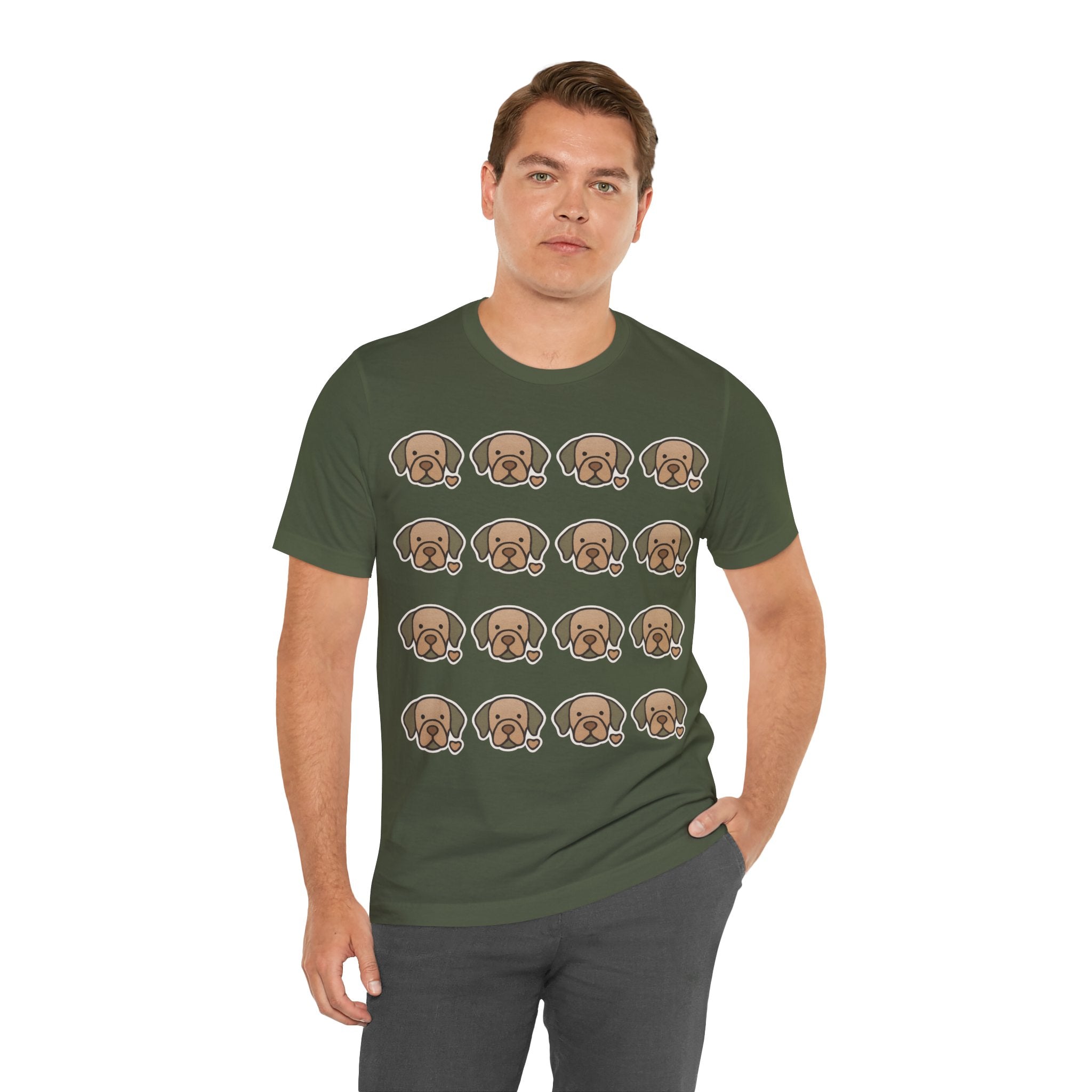 Funny Dog Lover Tee - Cute Pooch Graphic T-Shirt, Gift for Dog Owners, Pet Enthusiasts, Animal Lovers, Casual Wear