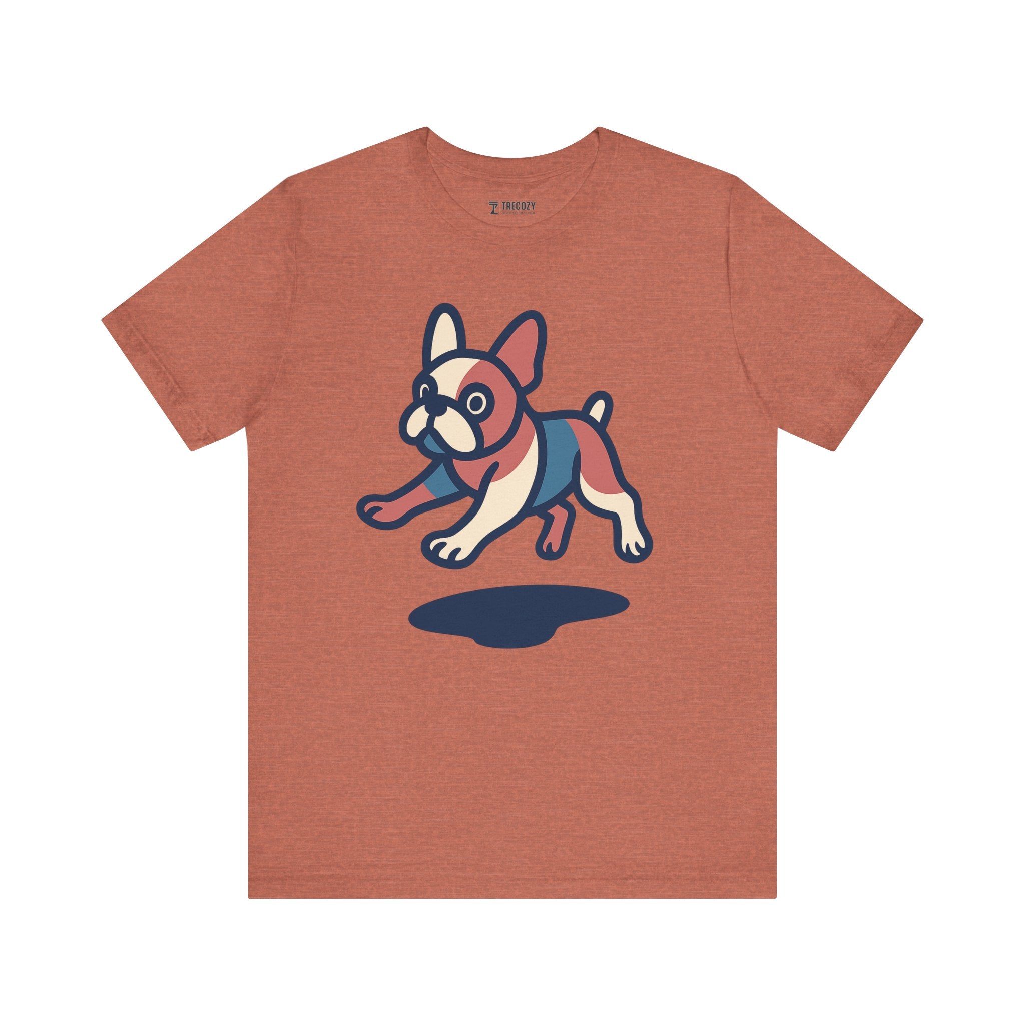 French Bulldog Tee, Cozy Dog TShirt, Gift for Pet Owners, Trending Cute Animal Top, Cute Dog Tshirt