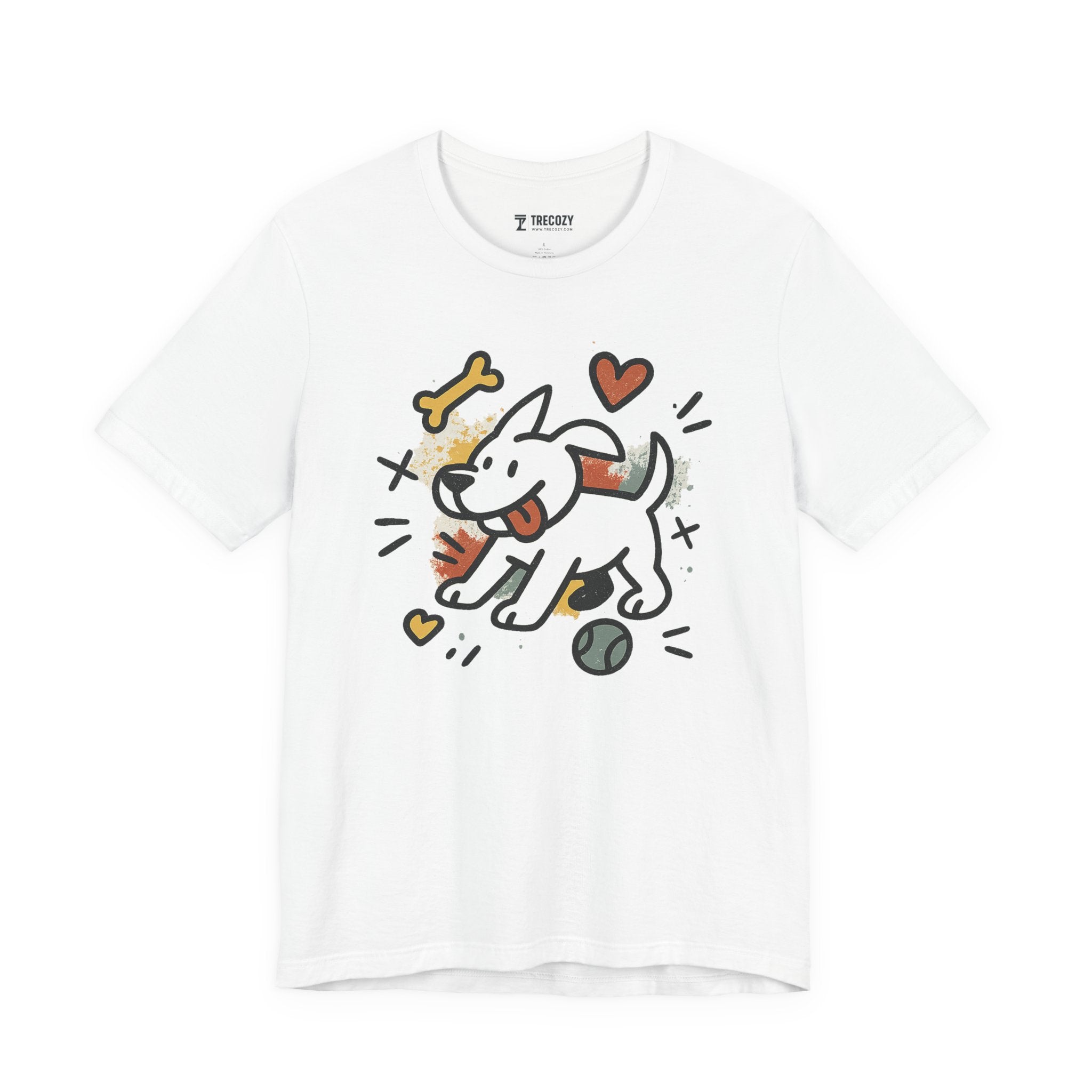 Dog Tee - Playful Unisex Jersey Short Sleeve Tee, dog lover tshirt
