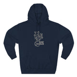 Night Crawler Fleece Hoodie - Unleash Happiness, Pet Parent Gift, Cozy Sweatshirt, Reptile Lover Wardrobe, Comfortable Hooded Sweatshirt
