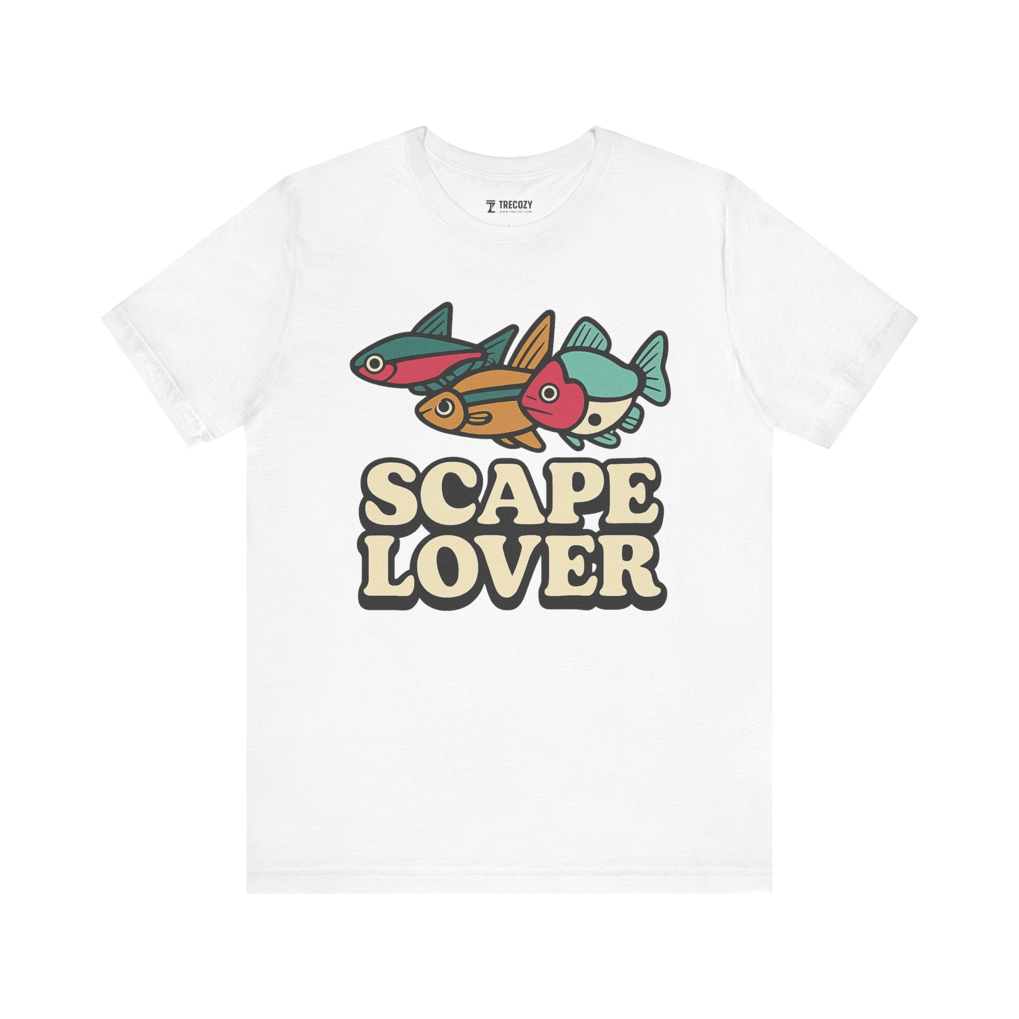 Aquascape Lover Tee, Cozy Shirt, Gift for Pet Owners, Trending Cute Animal Top, Cute Colorful Fish Tshirt