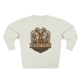 Wheat Field Whitetail Deer Sweatshirt - Unisex Cozy  Crewneck, Fall Fashion, Nature Lover Apparel, Casual Style