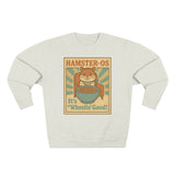 Cute Vintage Hamster Cereal Sweatshirt, Whimsical Crewneck, Unisex Gift, Cute Fall Fashion, Fun Graphic Pullover, Perfect for Animal Lovers