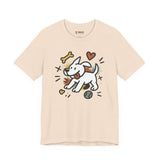 Dog Tee - Playful Unisex Jersey Short Sleeve Tee, dog lover tshirt