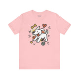 Dog Tee - Playful Unisex Jersey Short Sleeve Tee, dog lover tshirt