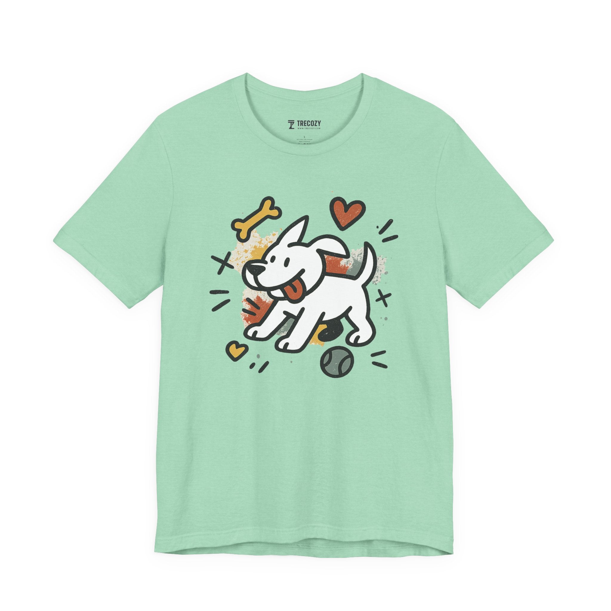 Dog Tee - Playful Unisex Jersey Short Sleeve Tee, dog lover tshirt